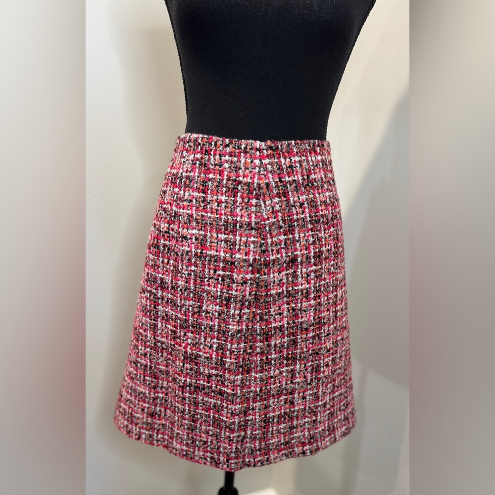 Talbots Tweed Jacket Skirt Set Pink Boucle Preppy Chic Size 6 NEW WITH TAGS - Picture 8 of 15